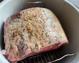 A picture of step 2 of Instant Pot Frozen Prime Rib.
