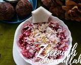 A picture of step 10 of Beetroot Kosambari.