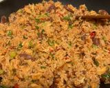 Foto langkah ke 7 dari resep Nasgor Lup chong dan Telur (Resep No.102).