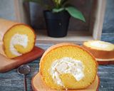 Foto langkah ke 5 dari resep Bolu Gulung Keju.