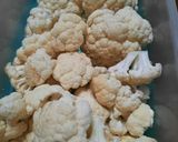 Foto del paso 1 de la receta: Coliflor al vapor (2 sabores) en cazuelas