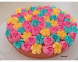 A picture of step 5 of Colourful vanilla cake.