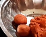 A picture of step 3 of Beetroot starters.