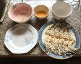 รูปขั้นตอนการทำที่ 3 ของ กุ้งชุบเกล็ดขนมปังทอด