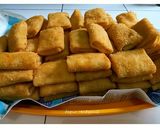 Foto langkah ke 4 dari resep Dadar gulung (unti kelapa).