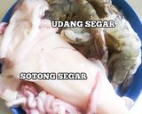 Gambar langkah 2 resipi Bihun Kari Seafood Tanpa Santan Cara Saya.