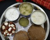 A picture of step 4 of Kuttu Puri.