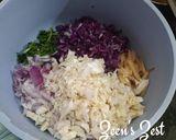 A picture of step 1 of Mix Veggie Fritters.