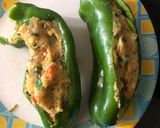A picture of step 4 of Stuffed Chilli.