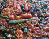 Foto del paso 7 de la receta: Arroz de verduras con salsa romesco