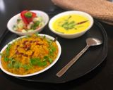 સ્વામિનારાયણ ખીચડી (swaminarayan khichdi recipe in Gujarati) રેસીપી સ્ટેપ9ફોટો