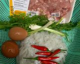 Hình bước làm 1 của món Chả cá ngần