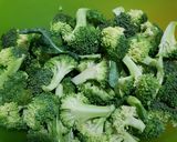 A picture of step 1 of Fried Broccoli with Ginger sauce.