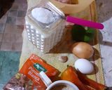 Foto del paso 1 de la receta: Hamburguesas de pollo y zapallito