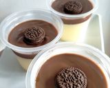 Foto langkah ke 5 dari resep Puding vanila vla coklat.