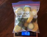 A picture of step 3 of California Farm Summer Squash Freezing.