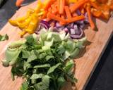 Gai Pad Prik Soba (Thai / Japanese chicken fusion) recipe step 2 photo