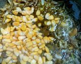 A picture of step 3 of Kaju rice in Coconut milk.