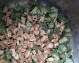 A picture of step 1 of ALMOND Broccoli SOUP.