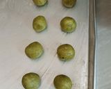 Foto langkah ke 3 dari resep Green Tea Drop Cookies.