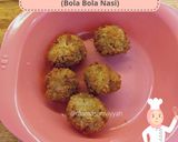Foto langkah ke 5 dari resep 73. MPASI 12m+ Bola Bola Nasi.