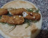 A picture of step 4 of Chicken fingers roll.