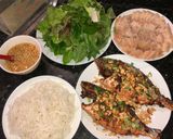 Hình bước làm 5 của món Cá hanh biển nướng