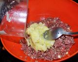 Foto del paso 3 de la receta: Albóndigas turcas sobre arroz con salsa de yogur