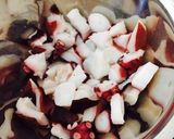 Hình bước làm 3 của món Bánh bạch tuộc nướng Takoyaki 