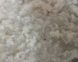 A picture of step 3 of Coconut Burfi.
