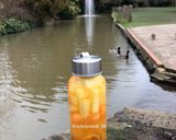 Foto langkah ke 1 dari resep Infused waterKurma + Nanas + Melon.