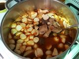 ขนมจีนแกงเผ็ดกระดูกหมูอ่อน..#กรุ๊บ #กรุ๊บ