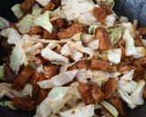 Foto langkah ke 3 dari resep Tumis Tempe Kol Kecap.