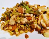 Brokkolis csirkemell ragu recept fázis 8 fotója