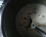 A picture of step 3 of Sabudana kheer.