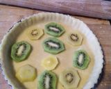 Une image de l'étape 2 de Tarte au kiwi.
