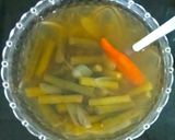 Foto langkah ke 3 dari resep Sayur kacang panjang asam manis simple.