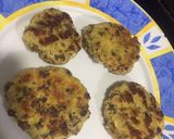 Foto del paso 4 de la receta: Hamburguesas de berenjena con carne de soya y panko
