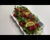 A picture of step 4 of Green Grapes Caprese.