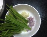 Hình bước làm 1 của món Đậu hũ nhồi thịt kho tương