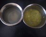 A picture of step 2 of Aam Panna with Jaggery.