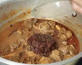 A picture of step 6 of Mutton degi korma.