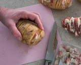Foto del paso 2 de la receta: Papas y Batata Hasselback
