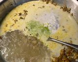 A picture of step 3 of Shrimp Curry.