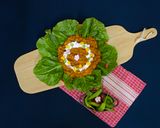 عکس مرحله 11 از دستور خوراک گوشت چرخکرده و سبزیجات