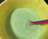 A picture of step 5 of Pandan Waffle.