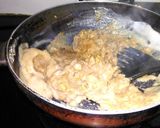 A picture of step 4 of Chestnut halwa.
