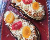 Une image de l'étape 3 de Burger d’aubergine au poulet.