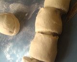 A picture of step 5 of Soft layerd Coconut chapati.
