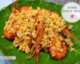 Foto langkah ke 4 dari resep Udang Oseng Telur.